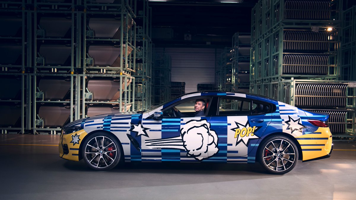 Jeff Koons' BMW Art Car Doesn't Suck