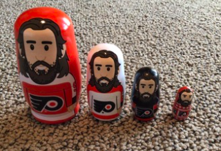ShopComeback's tweet photo. @IvanProvorov  Nesting Dolls just listed on Comeback!  $30, free shipping.  Perfect for any Flyers fan! #Flyers #Philly #Hockey #Philadelphia #philadelphiaflyers https://t.co/cKmRZ19H27 via @ShopComeback https://t.co/RJryLrZGJn