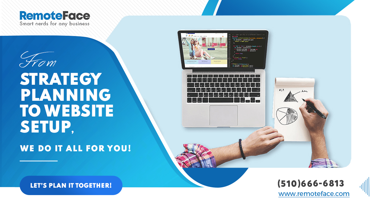 remoteface's tweet photo. We never leave our clients hanging in the middle. The Remoteface team translates your website vision into a practical reality to fit your needs. 

Call us today for a free consultation: (510) 666-6813
Visit our website: https://t.co/7fAl1AwhfV

#websitedesign #websitemaintenance https://t.co/ZeBHJU1zC3