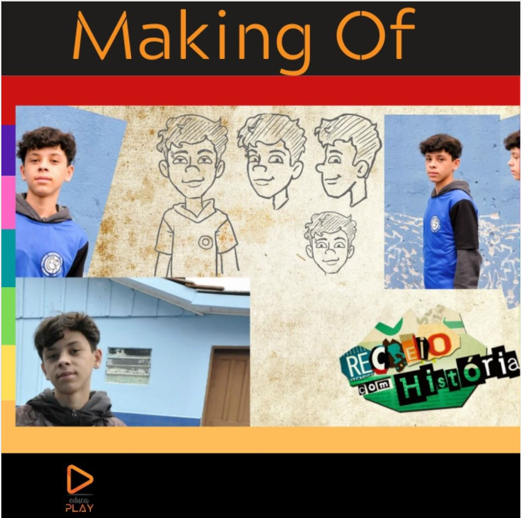 Mais um trabalho audiovisual em fase de produção aqui no Educaplay. A nossa série Recreio com História traz relatos com o objetivo de dar voz aos alunos. Desta vez o nosso protagonista é o Rodney do Colégio Santa Rosa de Curitiba. Logo logo teremos mais um vídeo pronto🎬Aguardem!