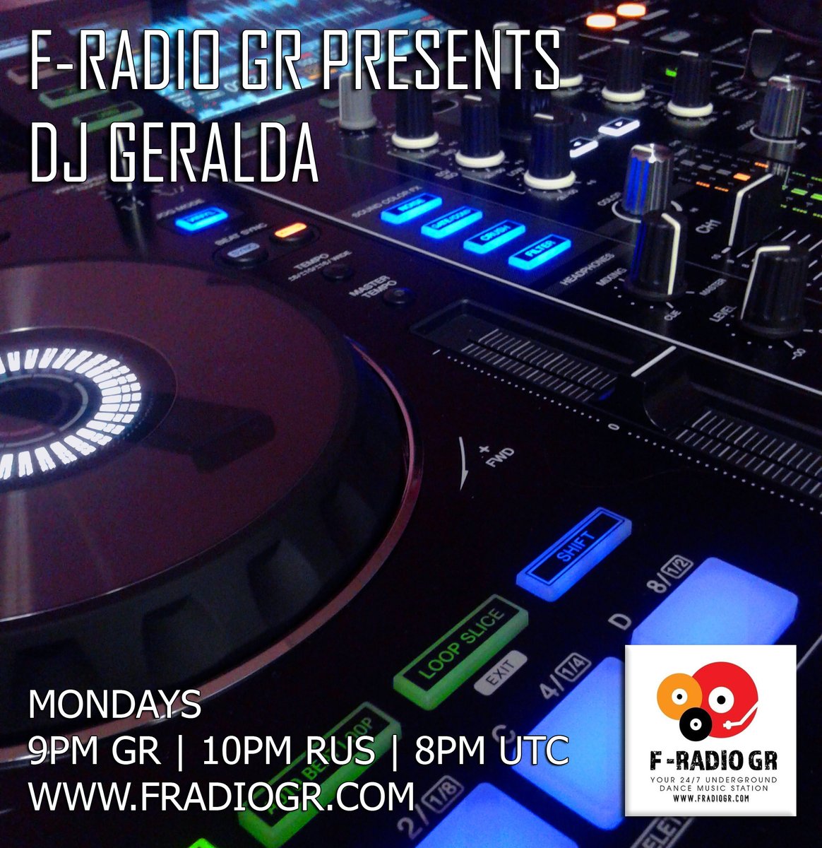 #FRADIO #Greece presents🇬🇷
22.02.2022 #DJGERALDA #MixShow

Every Monday:
21:00 Greece | 22:00 Russia | 20:00 UTC
Listen: fradiogr.com

#dj #geralda #techno #technodj #technomusic #technodjane #technomix #technoradio #technoradioshow #technoparty #music #геральда #техно