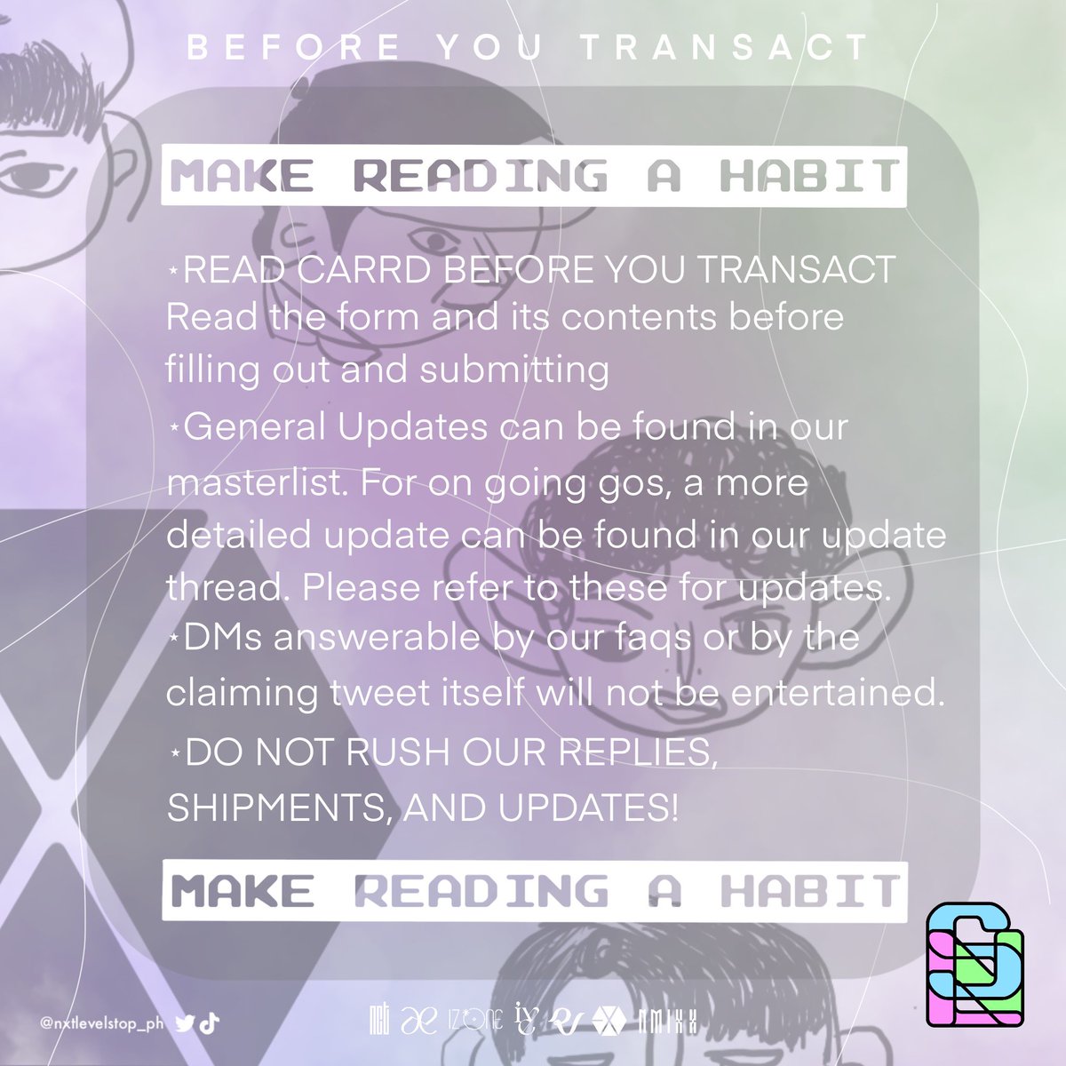 CLEARING TRANSACTIONS tweet media