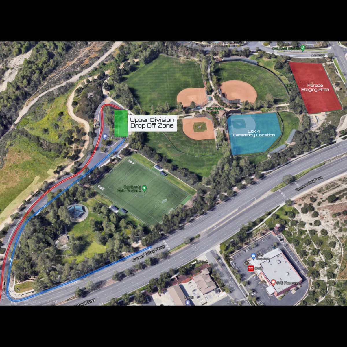 laderaranchll's tweet photo. Parade/drop off locations have been posted!  All players should arrive between 7:15-7:45am this Saturday 2/26. Parade begins promptly at 8am with the ceremony proceeding directly after. Players will stay with their teams while spectators are encouraged to line the parade route! https://t.co/MdqBnYq8CT