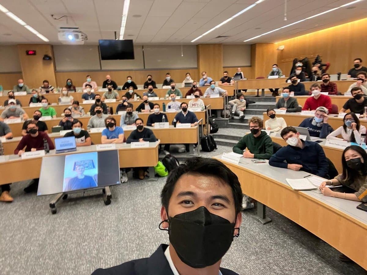 DeFi's tweet photo. Alex Mashinsky Founder of Celsius Network and @yidagao Founder of Shima Capital, during a Web3 Course at MIT Cambridge, endorses the @defiyield_app Best Seller Amazon book "Wall Street Era is Over". Used during University lesson.🚀

Buy the Book here: ⬇️
https://t.co/7nL42uV8x7 https://t.co/zc5C9OpHLd