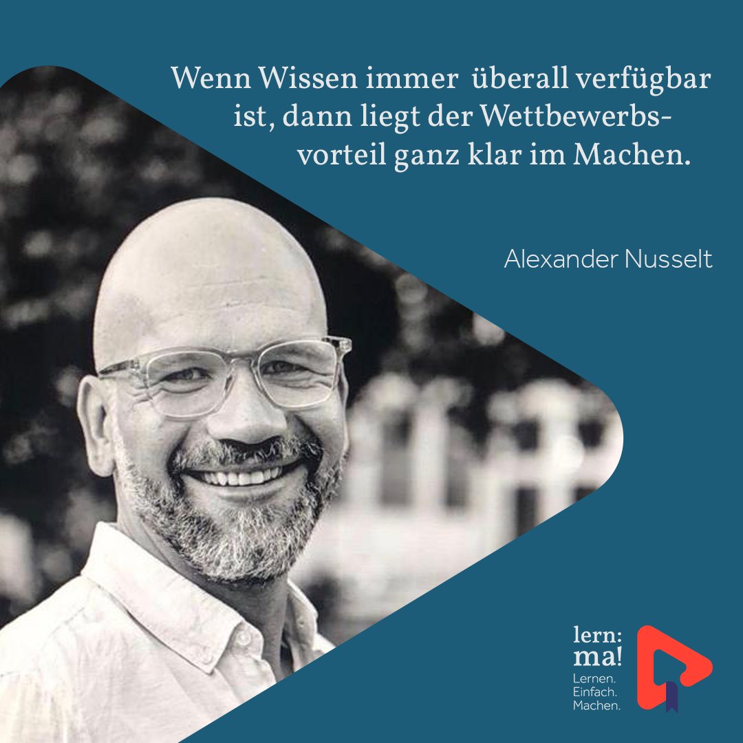 LernMa's tweet photo. Das Problem bei der Veränderung liegt ja eher in der Umsetzung, als in der Erkenntnis.
Warum viele noch auf weitere Erkenntnisse setzen? Was hindert uns daran, einfach mal zu machen?

@alexnusselt weiß, wo man am besten anfängt. Bei sich selbst.
#lernma #lerneneinfachmachen #vuca https://t.co/gdymMuTdBI