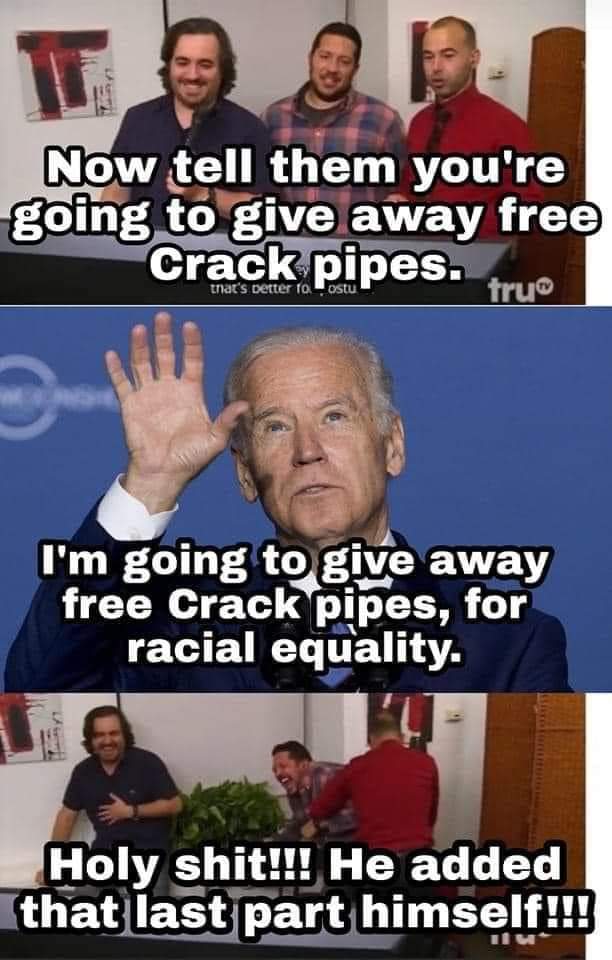 Markp748's tweet photo. @hnhprecisionpai @DJT1946Official You got that right. He's the REAL President. The other guy is a lying schmuck. This is an insult to all people not just people of color. I dont want even 1 penny of my tax money to go for this. https://t.co/cNnrMnCKbk