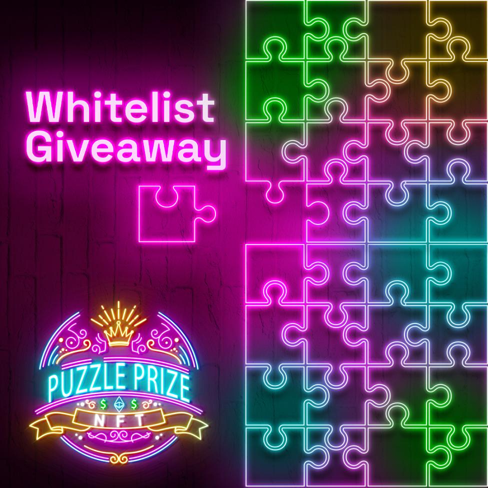 Puzzle Prize NFT (@puzzle_nft) on Twitter photo WE HAVE 10 WHITELIST SPOTS TO GIVEAWAY 🎉🎉🎉
The only requirements are:
1) Like 👍 this post
2) RT ➡ to spread the news
3) Follow <a href="/puzzle_nft/">Puzzle Prize NFT</a>
4) Join our Discord! (discord.gg/D8Dze2F2em)
We'll be annoucing the winners on the 27th just in time for the #presale on the 28th! WE HAVE 10 WHITELIST SPOTS TO GIVEAWAY 🎉🎉🎉
The only requirements are:
1) Like 👍 this post
2) RT ➡ to spread the news
3) Follow <a href="/puzzle_nft/">Puzzle Prize NFT</a>
4) Join our Discord! (discord.gg/D8Dze2F2em)
We'll be annoucing the winners on the 27th just in time for the #presale on the 28th!