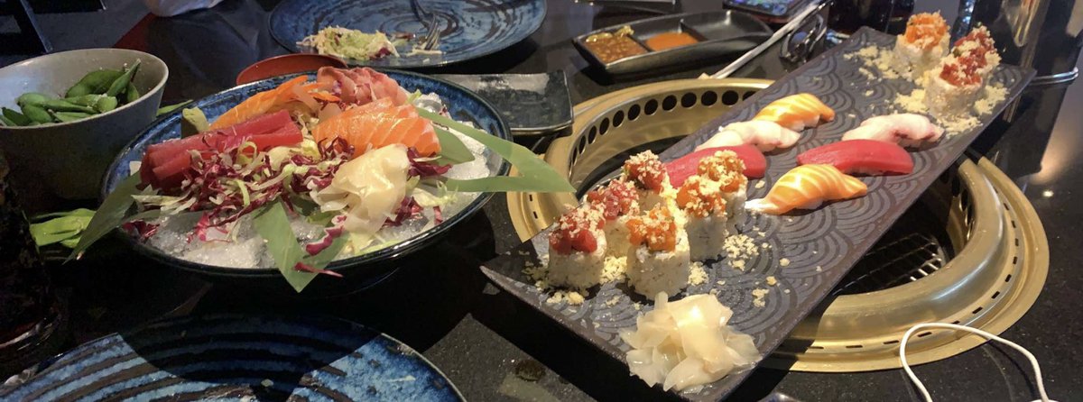 catmanvt's tweet photo. @KitchenYochan Amazing Sushi and Nigiri, thanks Cheif Yochan.
As a suggestion, there should be a Sushi station where you can make your Art in front on client. https://t.co/snRmP4Runu