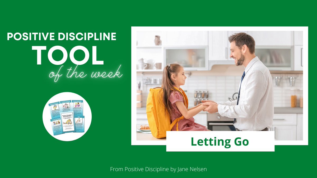 Letting go does not mean abandoning your child. It means allowing your child to learn responsibility and to feel capable.

Read more about Letting Go at positivediscipline.com/articles/letti…