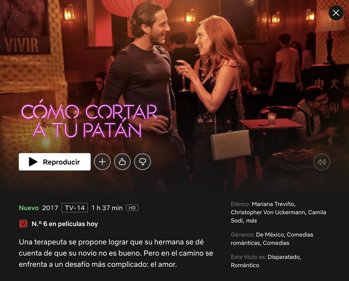 Todo comienza con un "sí" que debió ser un "no". Amanda Lozano (Mariana Treviño) es experta en deshacerse de patanes... ¿tú ya conoces sus reglas básicas contra el apendenamoramiento? 

¡#CómoCortarATuPatán ya está disponible en NETFLIX! 🎥 #TraziendeFilms #CineMexicano