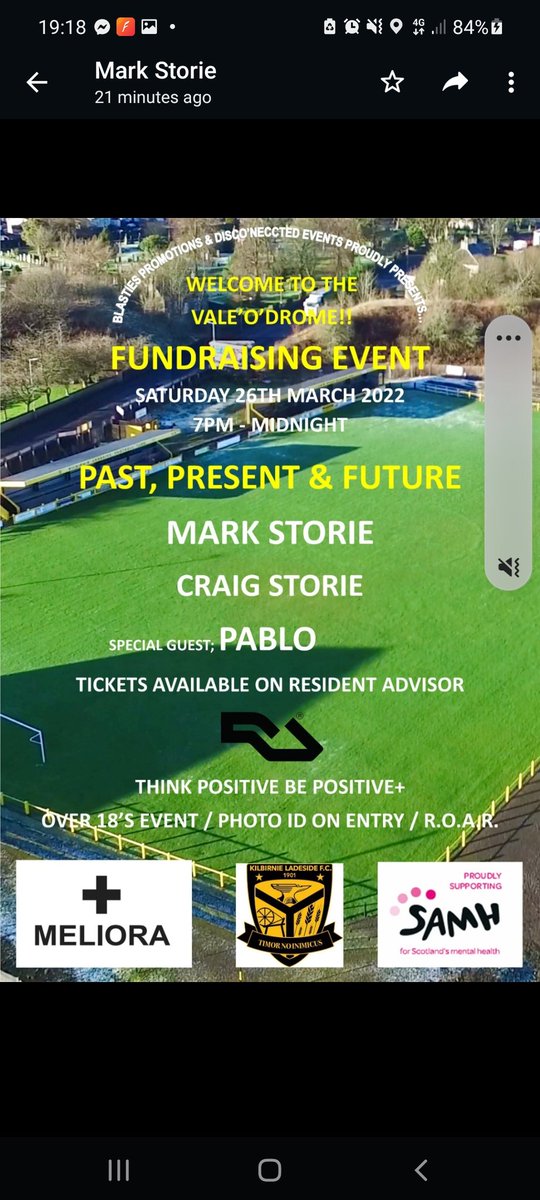 <a href="/KLFC_official/">Kilbirnie Ladeside FC</a> <a href="/melioramark/">Mark Grimshaw</a> <a href="/mstorieEIbiza/">Mark Storie</a>. Get buying folks