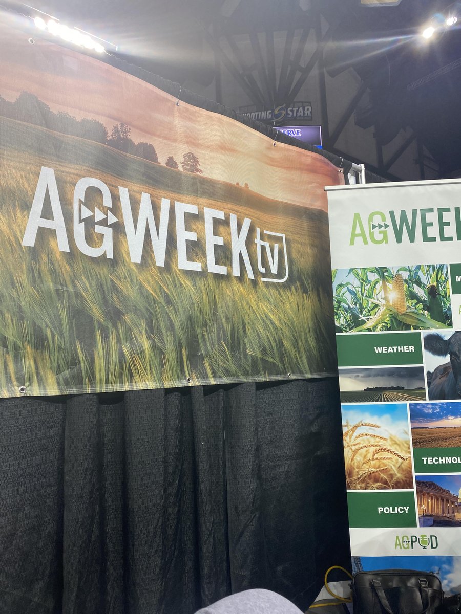 We are at the Corn &amp; Soybean Expo today at the @fdome from 7-4:45. See you there!