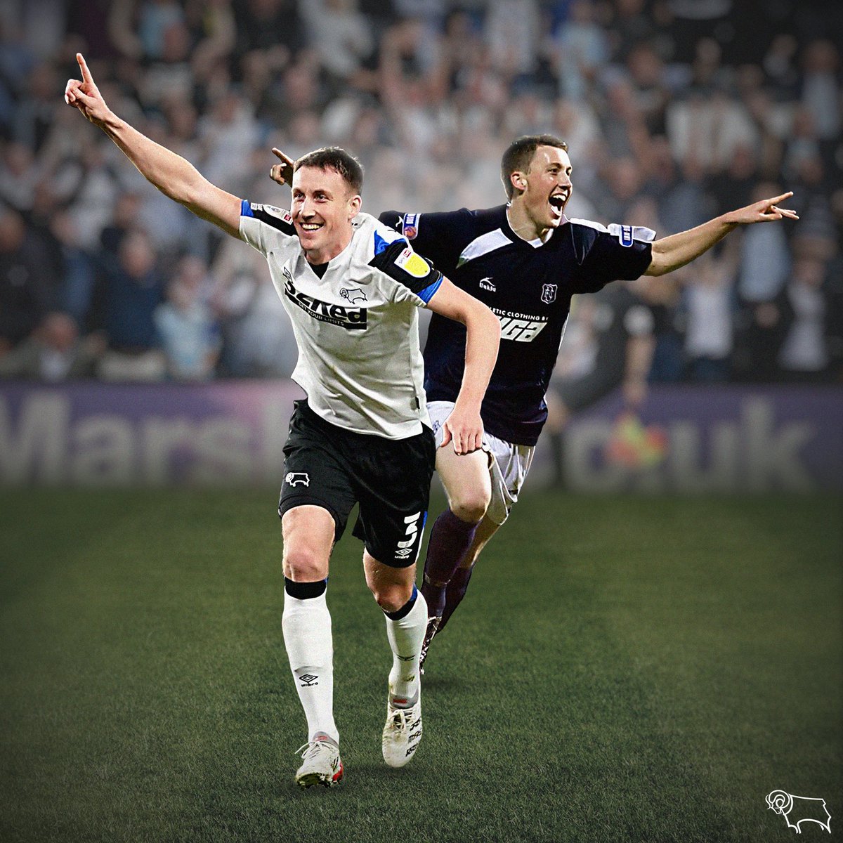Back in 2011, a young Craig Forsyth helped Dundee escape relegation despite a 25 point deduction 👏🏼

Now, 11 years later, he aims to do the same with Derby. What a story it would be if it happened again 🐏 #DCFC
