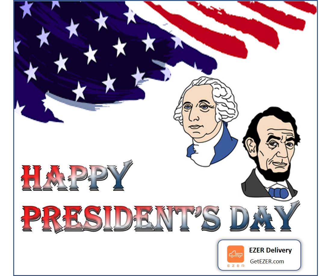 GetEZER's tweet photo. Happy President’s Day !
     
#LocalDelivery #Samedaydelivery #B2BDelivery #B2CDelivery #Logistics #3PL #LTL #Parcel #Courier #Freight #LA #OC #IE #SoCal #Houston #Dallas #Chicago #Phoenix #Tuscaloosa #Miami #MIN #LasVegas #Supplychain https://t.co/iGI5r157CW
