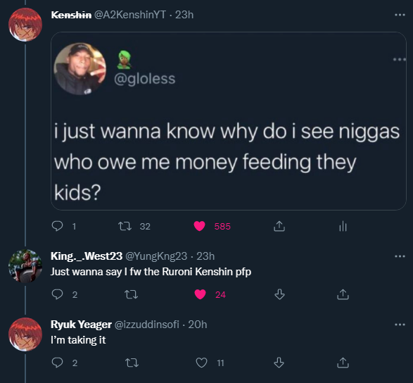 kenshinsarchive's tweet photo. @Amanifwm got robbed yesterday https://t.co/y70GNczow0
