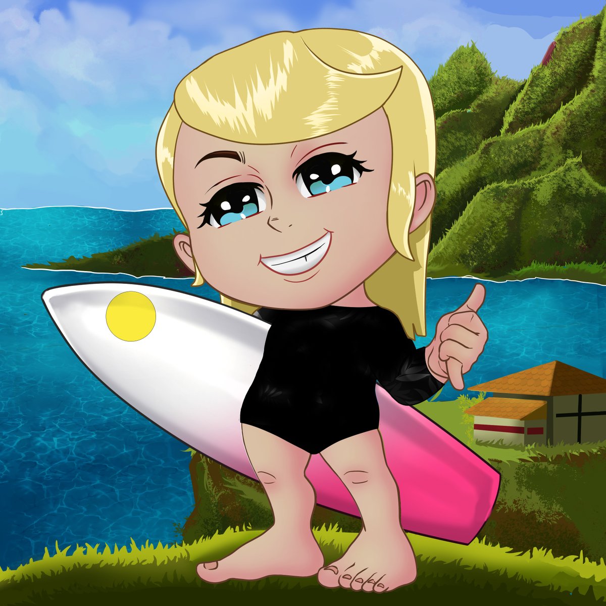 Groms_NFT's tweet image. Here's one of our favorite surfer ever! @tatiwest 

Join our discord, we're just getting started: 
discord.gg/NBusufZ9Gp