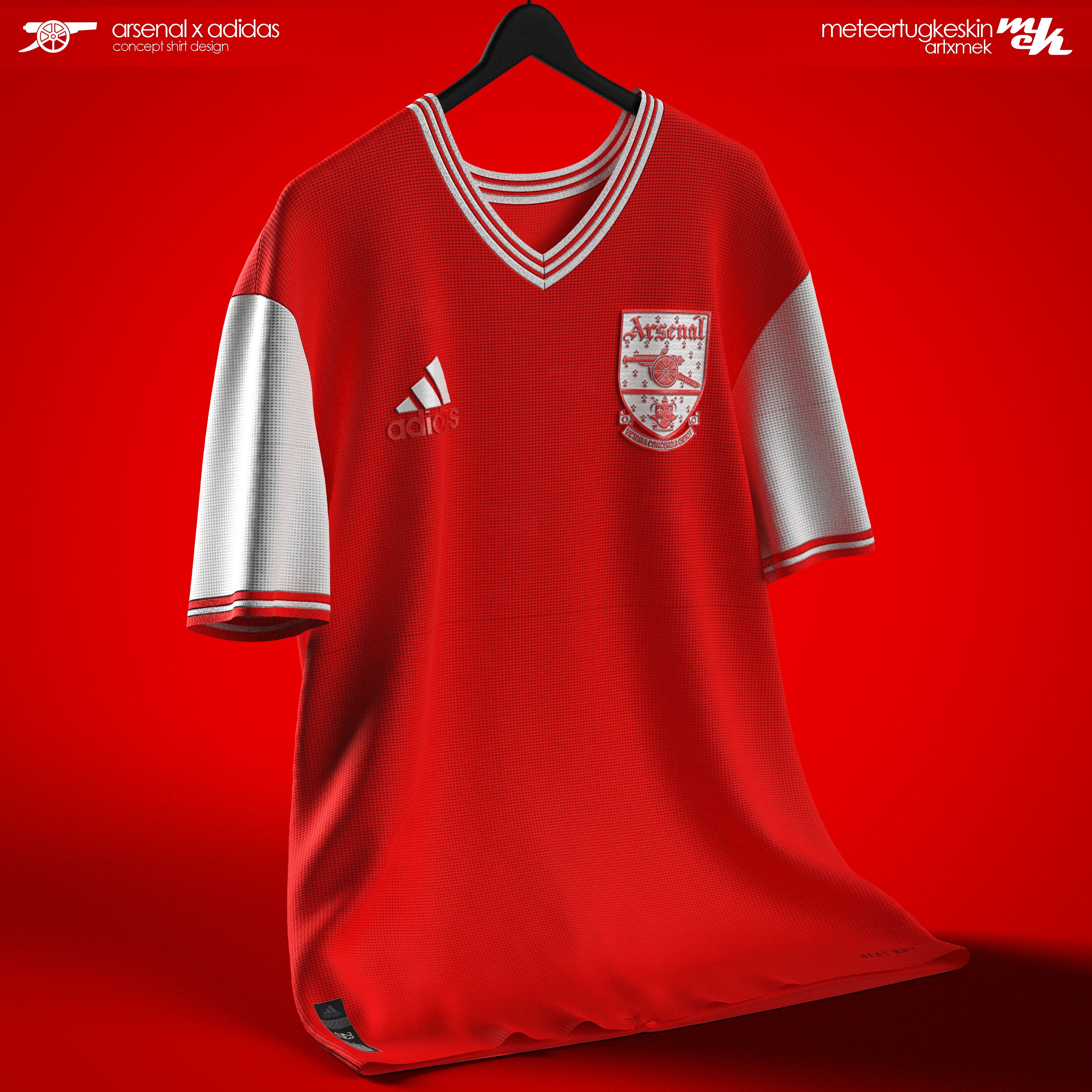 Adidas retro cheap arsenal kit