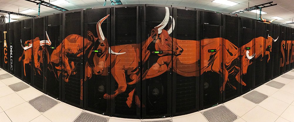 .<a href="/NSF/">U.S. National Science Foundation</a> extends operation of <a href="/TACC/">TACC</a>’s Stampede2 #supercomputer through June 2023 (instead of Sept 2022)

As part of the extension, 448 of the oldest Intel KNL nodes will be replaced with 224 Dell R65 nodes with Xeon 8380 Ice Lake CPUs

tacc.utexas.edu/-/nsf-extends-…

#HPC