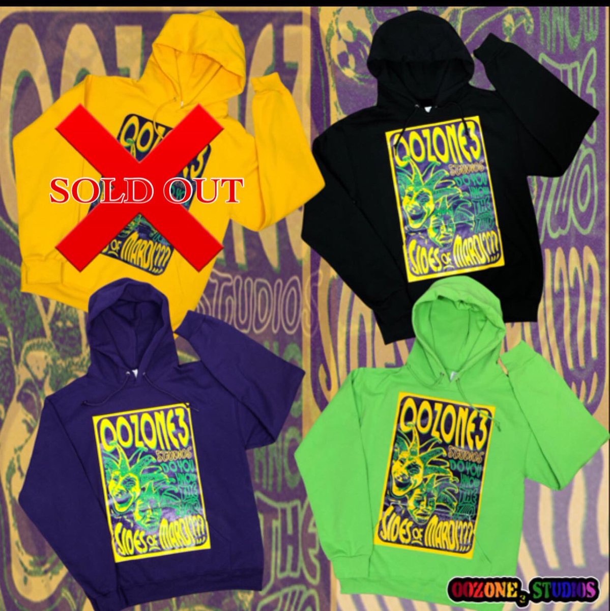 _amullerrkyla's tweet photo. Yellow hoodies sold out! ❌
A few sizes left in the Black/Green/Purple! 💚💛💜🖤🔫Link in bio! Dm to get your in hand📲 S/O to everyone who ordered!❤️ https://t.co/gYDfQ6aBQt