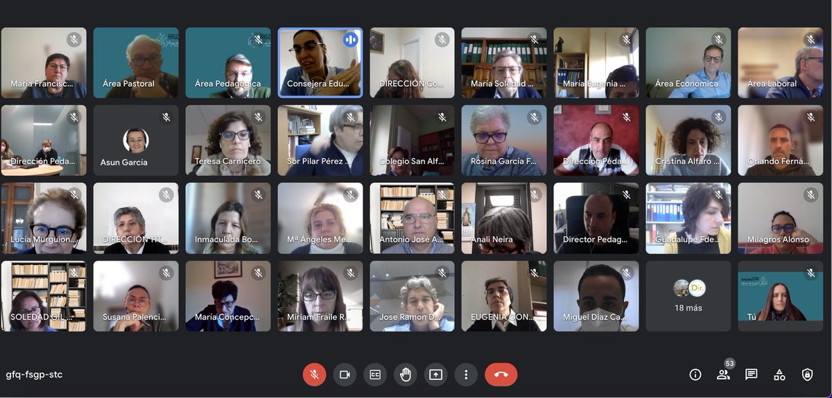 ¡En #ColegiosHHCC seguimos trabajando en #proyectos que apasionan 💕y alumbran 🔦rutas de futuro! Con #personas comprometidas para cambiar el mundo. Hoy conectamos con los directores titulares y pedagógicos de nuestros centros. 
#SaberMásParaServirMejor 
#EducaciónVicenciana