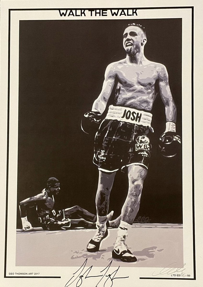 James Lupton (@roundeightboxin) on Twitter photo GIVEAWAY ๐จ
Follow and retweet to be in with a chance of winning this signed <a href="/JoshTaylorBoxer/">Josh Taylor</a> print
Winner drawn Saturday morning.
#boxing #TaylorCatterall GIVEAWAY ๐จ
Follow and retweet to be in with a chance of winning this signed <a href="/JoshTaylorBoxer/">Josh Taylor</a> print
Winner drawn Saturday morning.
#boxing #TaylorCatterall