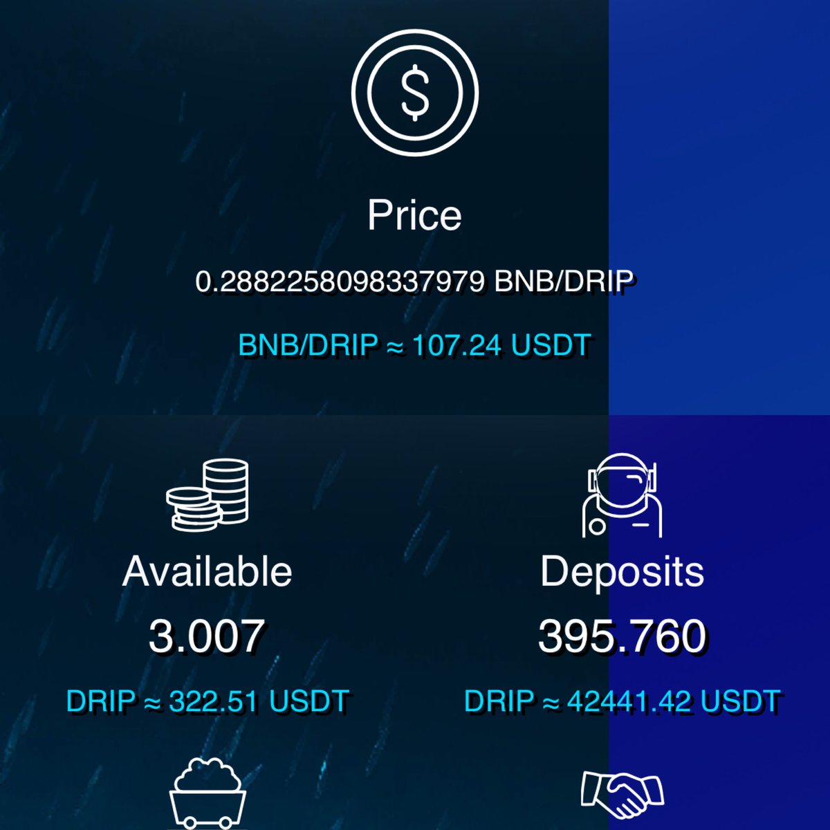 BlockchainBae__'s tweet photo. ALMOST TO 4 tokens per day. One more day and I’m on to the next. #Conpounding and adding fresh capital is the way. @DRIPcommunity https://t.co/BFY1Il0MsS