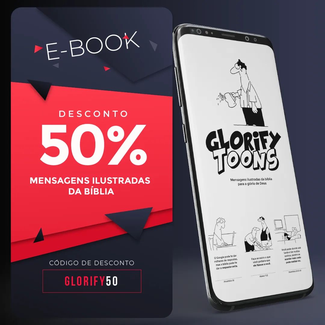 Mensagens Ilustradas da Bíblia.
Com 50% de Desconto Agora!
bit.ly/glorifytoons-e…
💥Use o Código GLORIFY50

de R$49,90 por R$24,95!!!

#desconto #promocao #ebook #evangelico #biblia #deus #apalavra