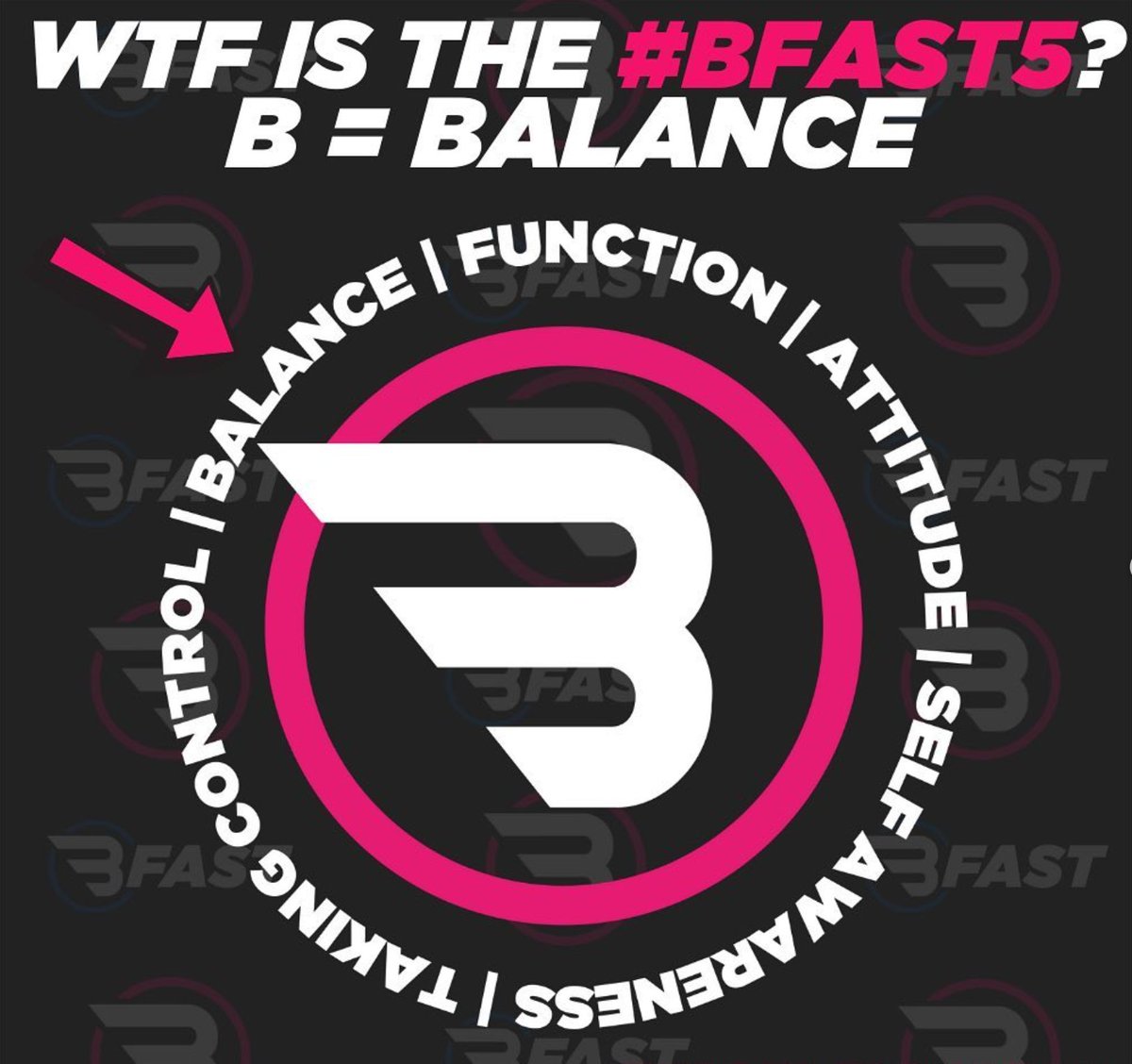 BFASTFITNESS's tweet photo. What is the #BFAST5 you say? 🤔
Well it’s our mantra for a healthier life in body and mind - our core values + guiding framework to help you stay on track when things get tough

And we don’t speak about it enough!

So we’re going to break it down over the next few days /1 https://t.co/hB03NHa0N2