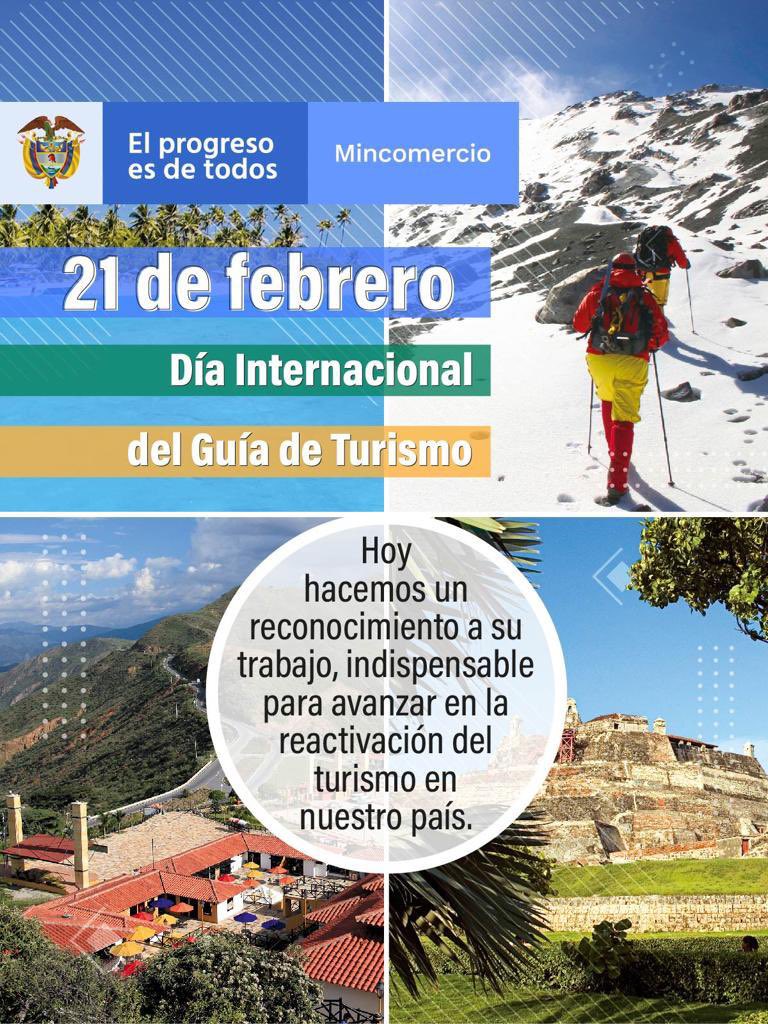 Envío una felicitación a los 5.700 guías de turismo de todo el país en su día. Gracias a su trabajo somos reconocidos como el país más acogedor del mundo. Los invito a continuar promoviendo nuestras regiones, a través de su enorme riqueza natural y diversidad cultural.