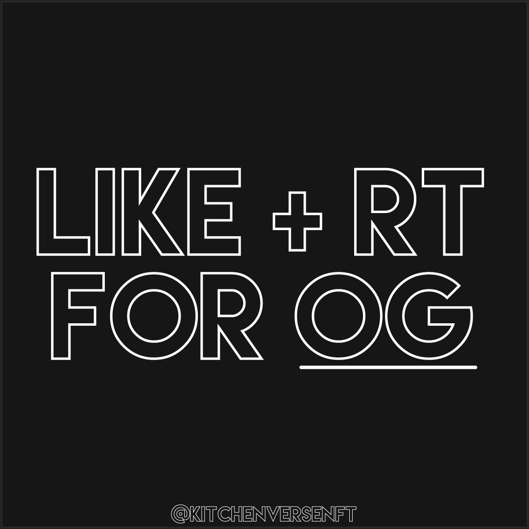 KitchenverseNFT's tweet photo. You're very early, Are you ready?
Like + RT + Tag 3 friends for OG. We will remember you.

#NFTs #NFTCommunity https://t.co/E3PwXmQ3ZL
