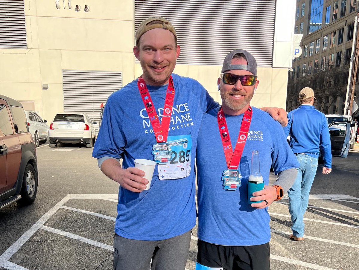 CadenceMcShane's tweet photo. Another Form Follows Fitness 5K in the books! The CMC team had a great time running, walking, cheering, and serving hot chocolate while benefitting the Architecture and Design Exchange (AD EX) on Saturday. See y'all next year!
#OneCMC #FFF5K #FormFollowsFitness https://t.co/fN7YowmnrS