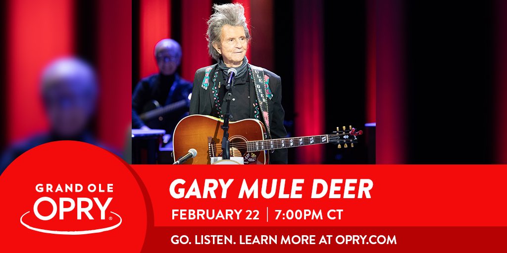 Gary Mule Deer (@garymuledeer) on Twitter photo Every womanās dream is that a man will take her in his armsā¦throw her into bedā¦and cleans the house while she sleeps. For more life lessons, catch me on <a href="/opry/">Grand Ole Opry</a> and <a href="/WSMradio/">WSM Radio - The Home of the Opry!</a> tomorrow at 7PM Central. #opry #wsmradio #muledeer #live Every womanās dream is that a man will take her in his armsā¦throw her into bedā¦and cleans the house while she sleeps. For more life lessons, catch me on <a href="/opry/">Grand Ole Opry</a> and <a href="/WSMradio/">WSM Radio - The Home of the Opry!</a> tomorrow at 7PM Central. #opry #wsmradio #muledeer #live