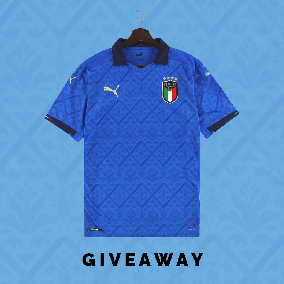 GIVEAWAY: Another chance to enter our Italy Euro 2020 shirt giveaway 🇮🇹

To Enter
1. RT and Like this post
2. Follow us <a href="/VFshirts/">Vintage Football Shirts</a>
3. Reply with #Azzurri

Good Luck!
