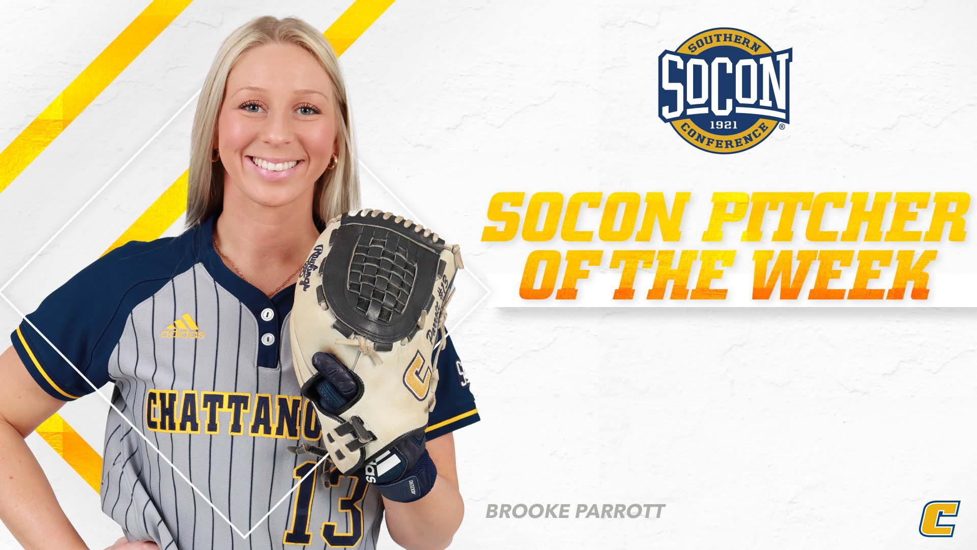 Chattanooga Softball on X: A ✨perfect✨ way to conclude Brooke Parrott's  weekend. » @SoConSports Pitcher of the Week Congrats, @parrottbrooke!  t.coinRPrmUQdZ  X