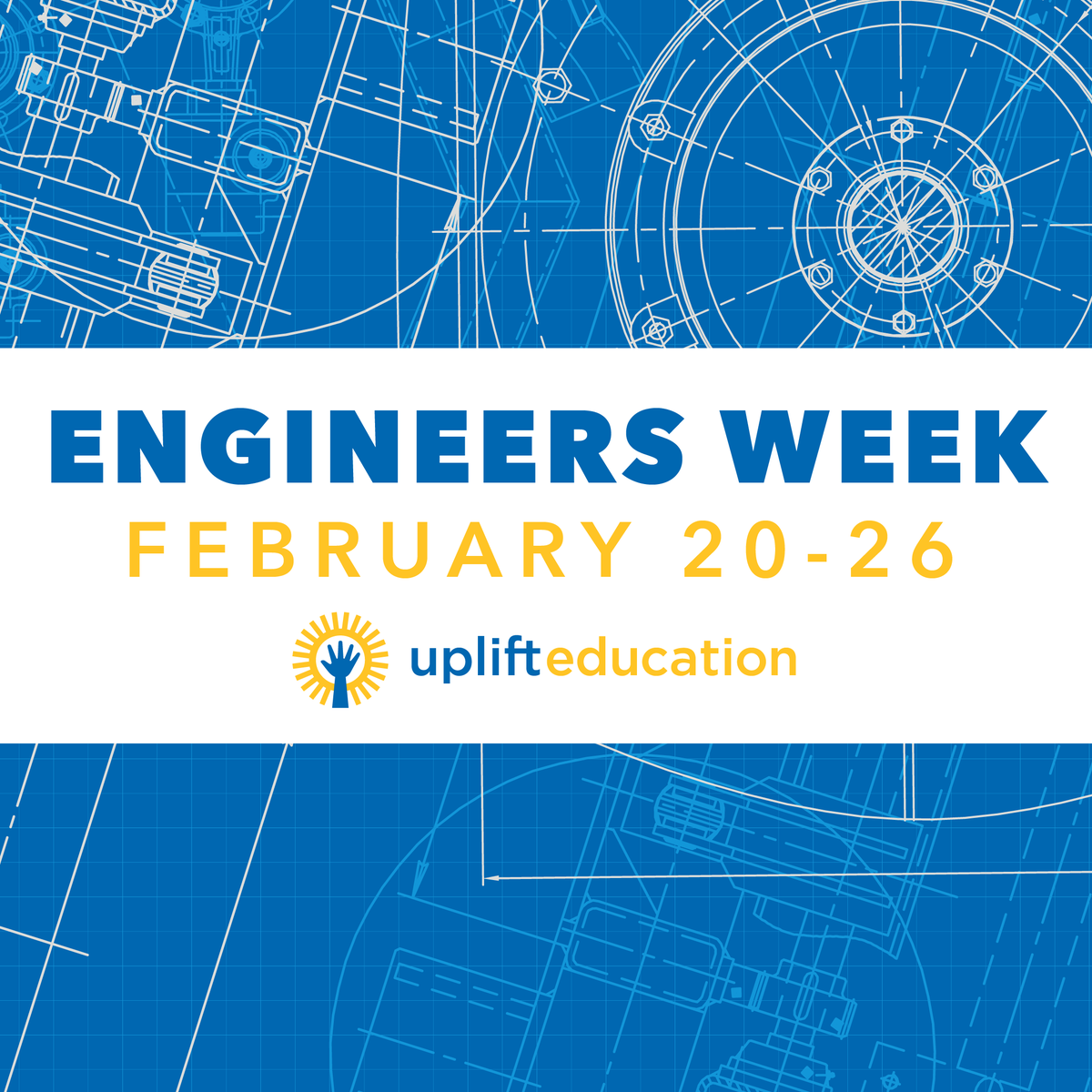 UpliftEducation's tweet image. Our scholars can be anything and do anything they set their mind to! This Engineers Week, we recognize the engineers within our community, from teachers and staff to scholars and alumni. Together we will prepare you for success on any path you choose. #EngineersWeek2021