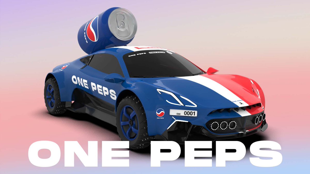 🚨ONE PEPS 🚨

Here is the #OneRace legendary 🥤
What do you think about it ? 👇

#Solana #Blockchain #Playtoearn #NFTCommunity #NFT