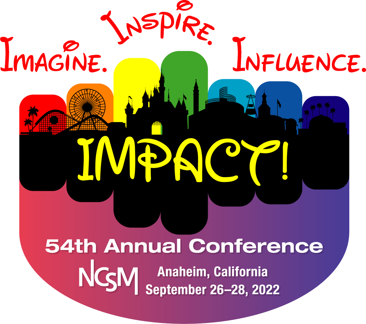 Registration is now open! Join us in Anaheim for the 54th NCSM Annual Conference, Sept 26-28, 2022. Register at bit.ly/NCSM2022 to register! Be sure to reserve your hotel room on our site as well.  We can’t wait to see you there! 
#NCSM22CA #NCSMbold #iLeadMath