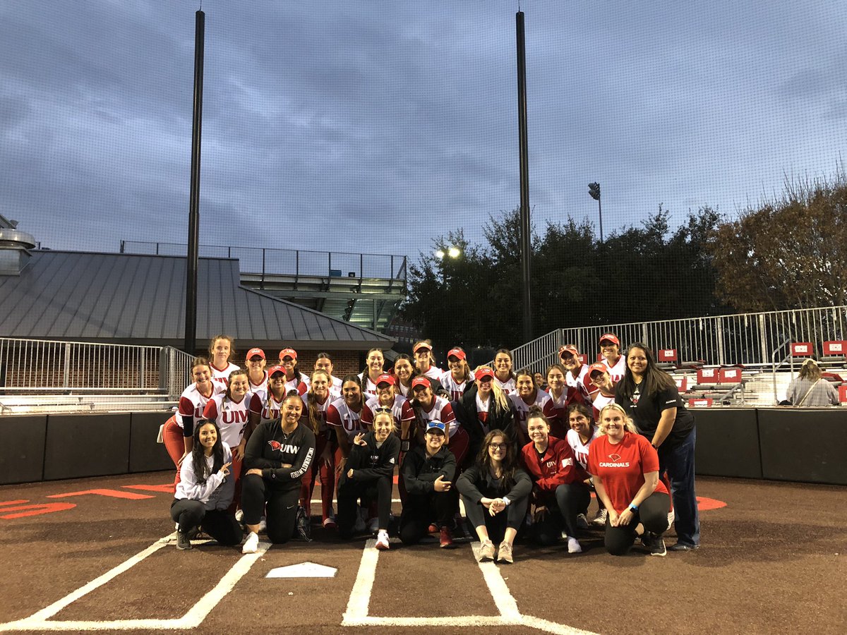 Thank you to our amazing alumni for coming to support us last night! 🥎❤️ #TheWord