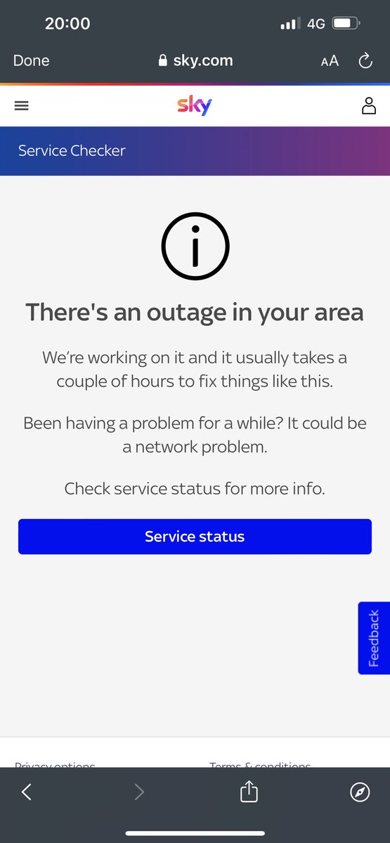 sandra_stran's tweet photo. @SkyHelpTeam Hi I didn’t see the link you refer to but I did an internet check and@this came up? https://t.co/hkbunncLJh