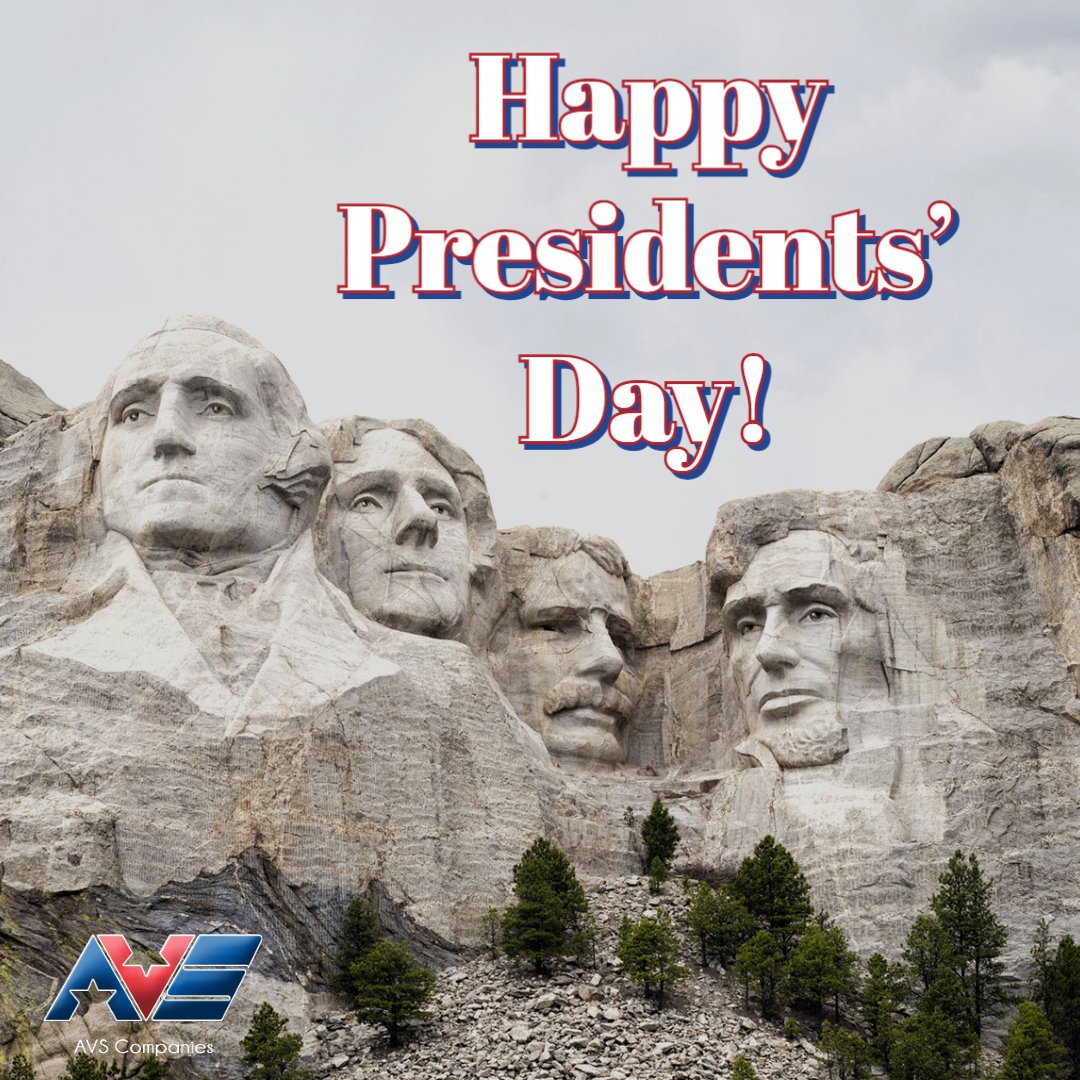 Happy Presidents' Day from AVS Companies!

#presidentsday #avscompanies #avs #georgewashington #washington #abrahamlincoln #lincoln #unitedstates #america #presidents #president #uspresident