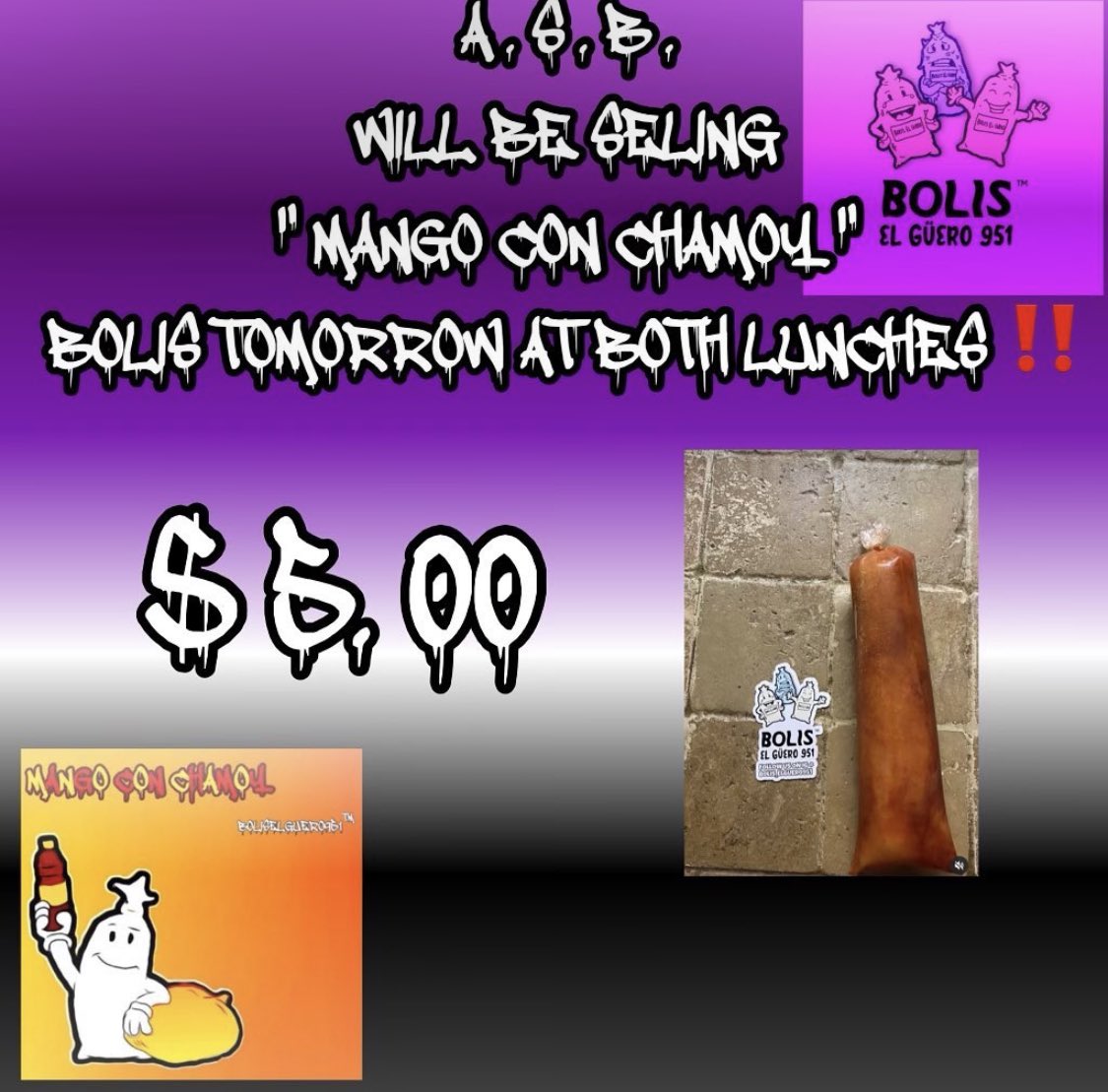 New item in our Student Store!!!
💜🖤💜🖤💜🖤💜🖤💜🖤💜🖤