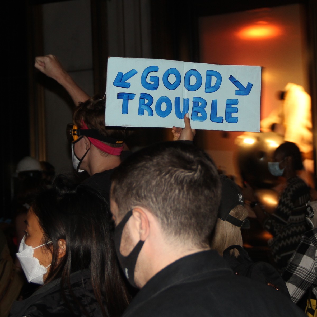 \"Get in good trouble, necessary trouble, and help redeem the soul of America.\"

Happy birthday, John Lewis. 