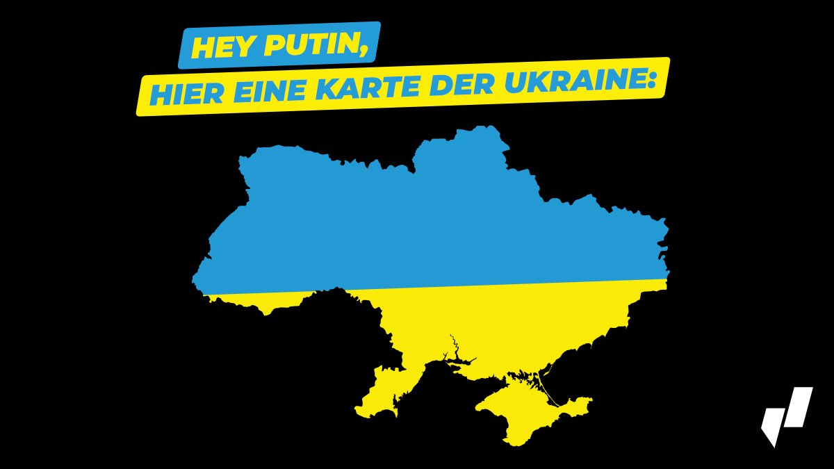 Da es im Kreml wohl zu Unklarheiten gekommen ist, hier eine Erinnerung. 🇺🇦 

#Putin #Russlandkrise #UkraineRussiaCrisis