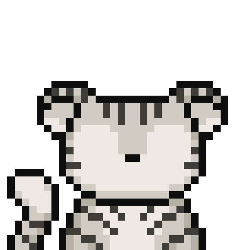 PerkyPikaNFT's tweet photo. Who else is in love with white tiger skin??  

This will be one of the pika skin you can upgrade with your Leaf 🍃

5 🍃 for RT https://t.co/mZEBv53LwN