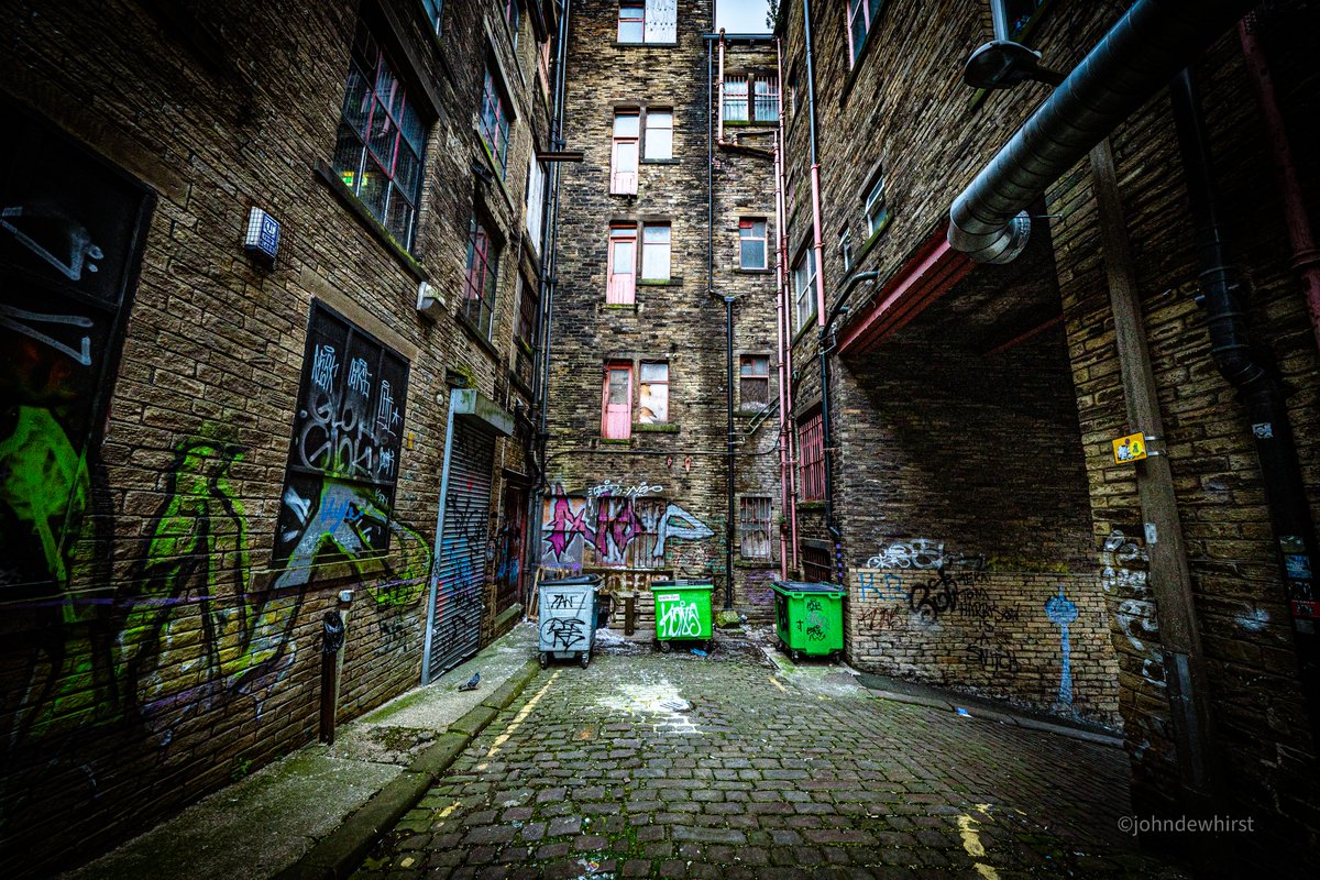 Albion Street #Bradford. This one a digital image. #urbanphotography