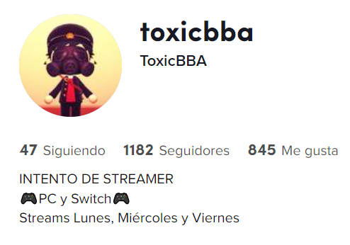 TOXIC_BBA's tweet photo. ya estamos por llegar a los 1200 seguidores 😄😄😄 #tiktokers #tiktoker #toxicbba #gamer #tiktokgamer https://t.co/tFZSfT7Rfx
