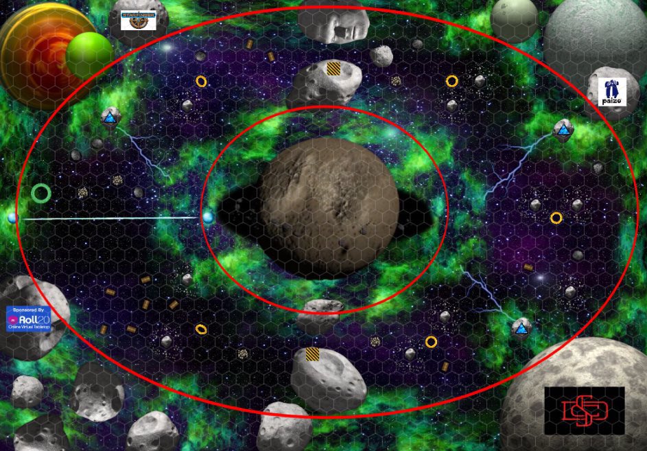 Dirk_Derwood's tweet photo. Our Starship Death Race is a hit with the League. It was originally intended to teach #StashipCombat. It has random hazards &amp; power ups, with prebuilt racer frame starships. Build your pilot or receive NPC settings for instant action. #Starfinder
 https://t.co/QF6oOQEOv5 https://t.co/FAMT9Swpdq