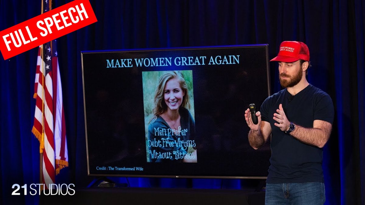 beachmuscles's tweet photo. The Future is Still Masculine | Anthony Dream Johnson | Full #21CON Speech https://t.co/SPTy4leCs4 via @21Convention https://t.co/IVtc3suL1O