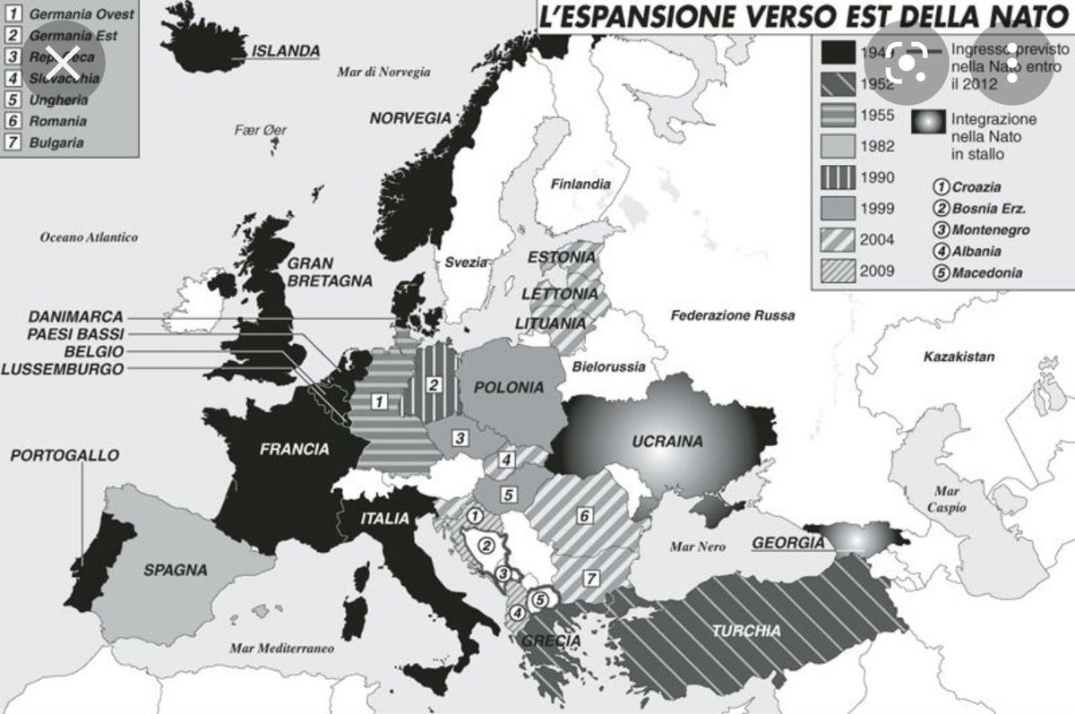 Страны члены нато карта