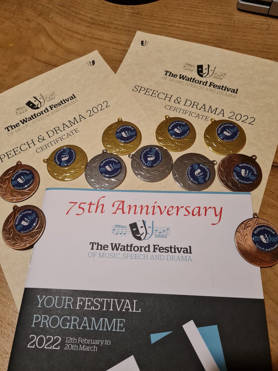WatfordFest's tweet photo. One more week for the start of #WatfordFestival Speech and Drama @PumpHouseCentre. And preparations are underway! 
Looking forward to seeing all the performances live!  
#Watford #music #drama https://t.co/5QzBUrde8o